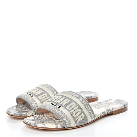 christian dior gray slides|christian dior slides women price.